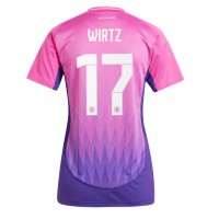 Nemecko Florian Wirtz #17 Vonkajší Ženy futbalový dres ME 2024 Krátky Rukáv